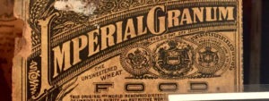 Old medicine label - found type