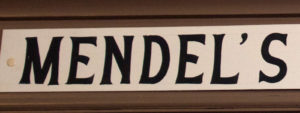 Old hand painted found type.