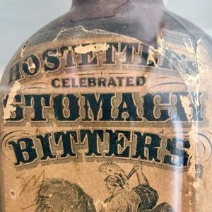Old medicine label - found type