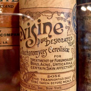 Old medicine label - found type